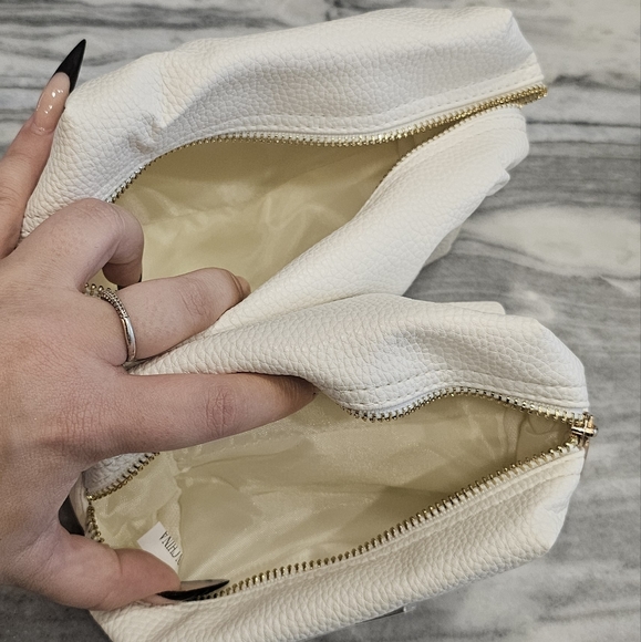 Set Off 2 Eggshell White Gold makeup bag cosmetic case - Picture 6 of 6